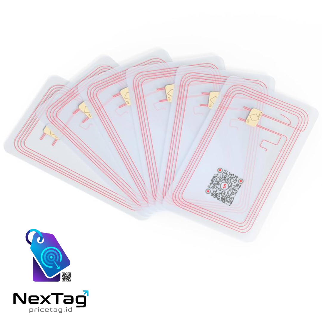 (100) Transparent Smart Price Tags